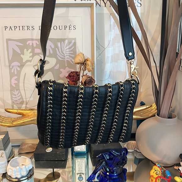 Tory Burch Crossbody (Leather/ Chains) - Picture 8 of 9